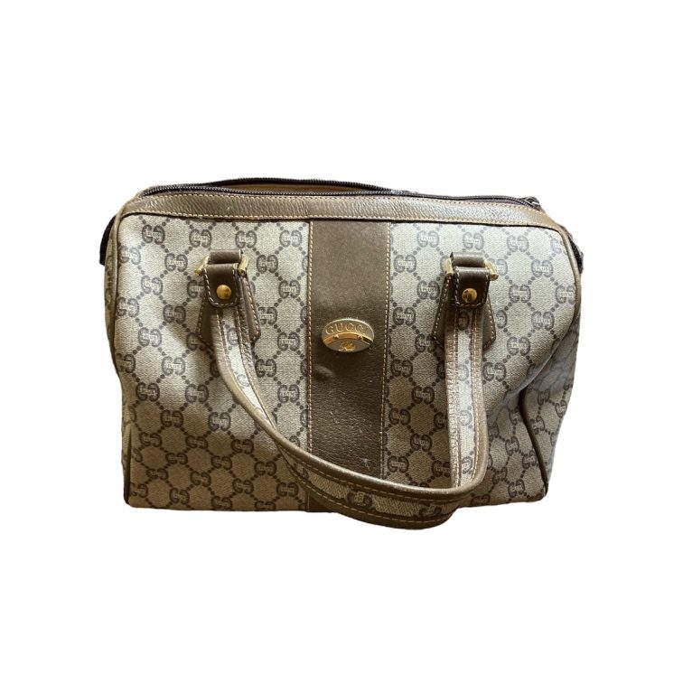 【GUCCI】グッチ・グッチプラス・GGボストンバッグ・ハンドバッグ・ブランドバッグ