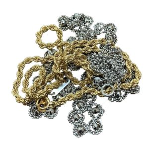 K18 K18WG 18金 ホワイトゴールド ネックレス おまとめ