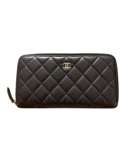シャネル❣️ココマーク ラムスキン Wホックサイフ ブラック CHANEL(シャネル) Wホック ココマークボタン 長財布の買取実績