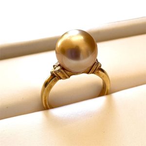 K14WG パールリングの買取実績 | 買取専門店さすがや