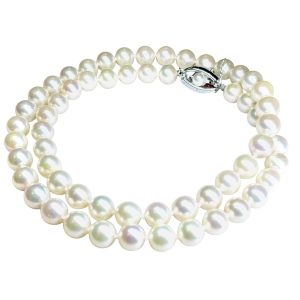 K14WG（ホワイトゴールド）パールネックレス