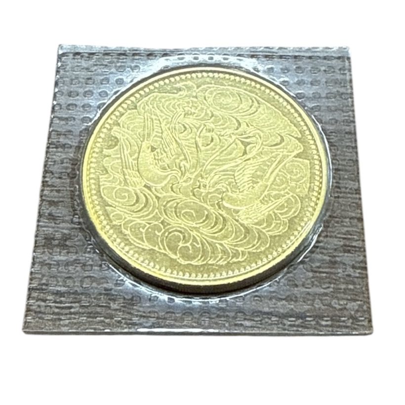 天皇陛下御在位60年記念金貨