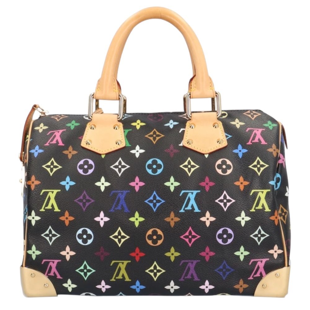 LOUIS VUITTON ルイヴィトン モノグラムマルチカラー スピィーディ30 ノワール M92642