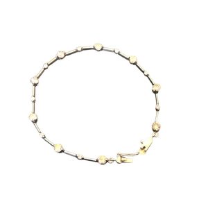 K18WG　(18金　ホワイトゴールド)　ブレスレット　