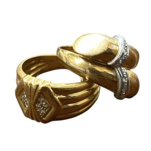 K18リング 2点セット 10万円でお買取！