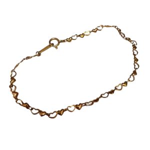 K18(18金)　750　ハート形ネックレス　札幌市中央区