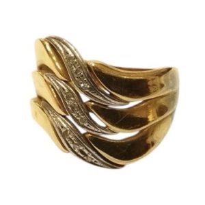 K18/PT900 コンビリング