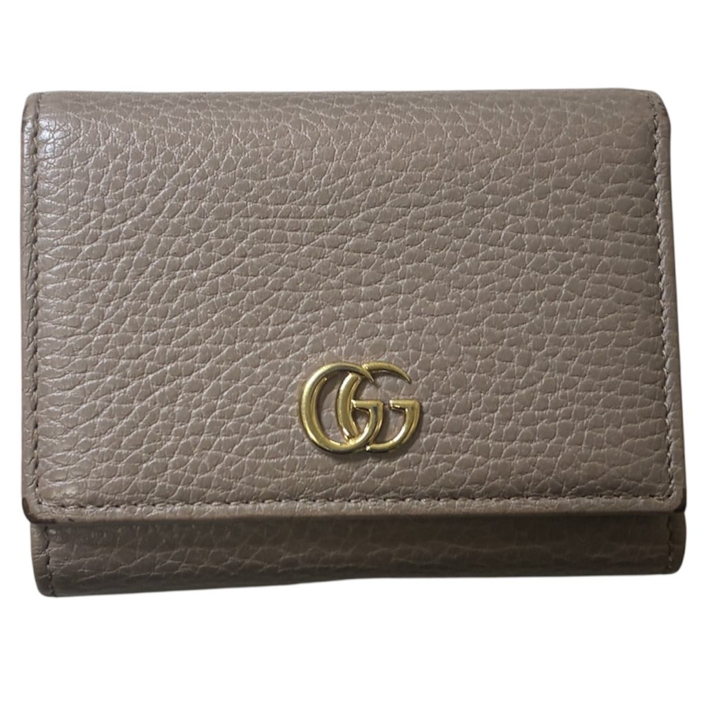 Gucci(グッチ) GGマーモント 三つ折り財布