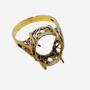 K18（18金）リング 石なし