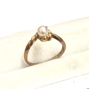 K18 18金 ゴールド パール リング アクセサリー ジュエリー 貴金属