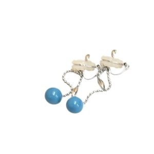 K14WG 14金 ホワイトゴールド 石あり イヤリング ピアス ジュエリー 貴金属