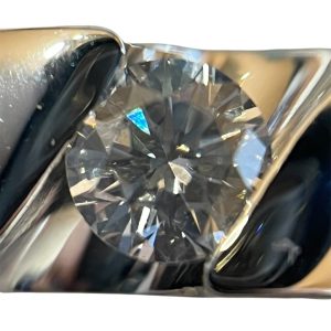 ダイヤモンドリング Pt900/プラチナ900 ラウンドブリリアントカット 0.3ct