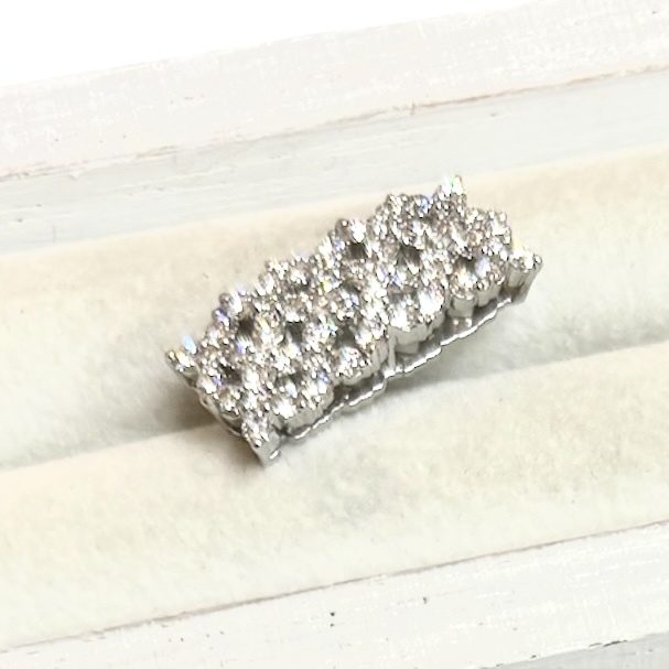 Pt900 プラチナ ダイヤ ネックレストップ アクセサリー ジュエリー 貴金属
