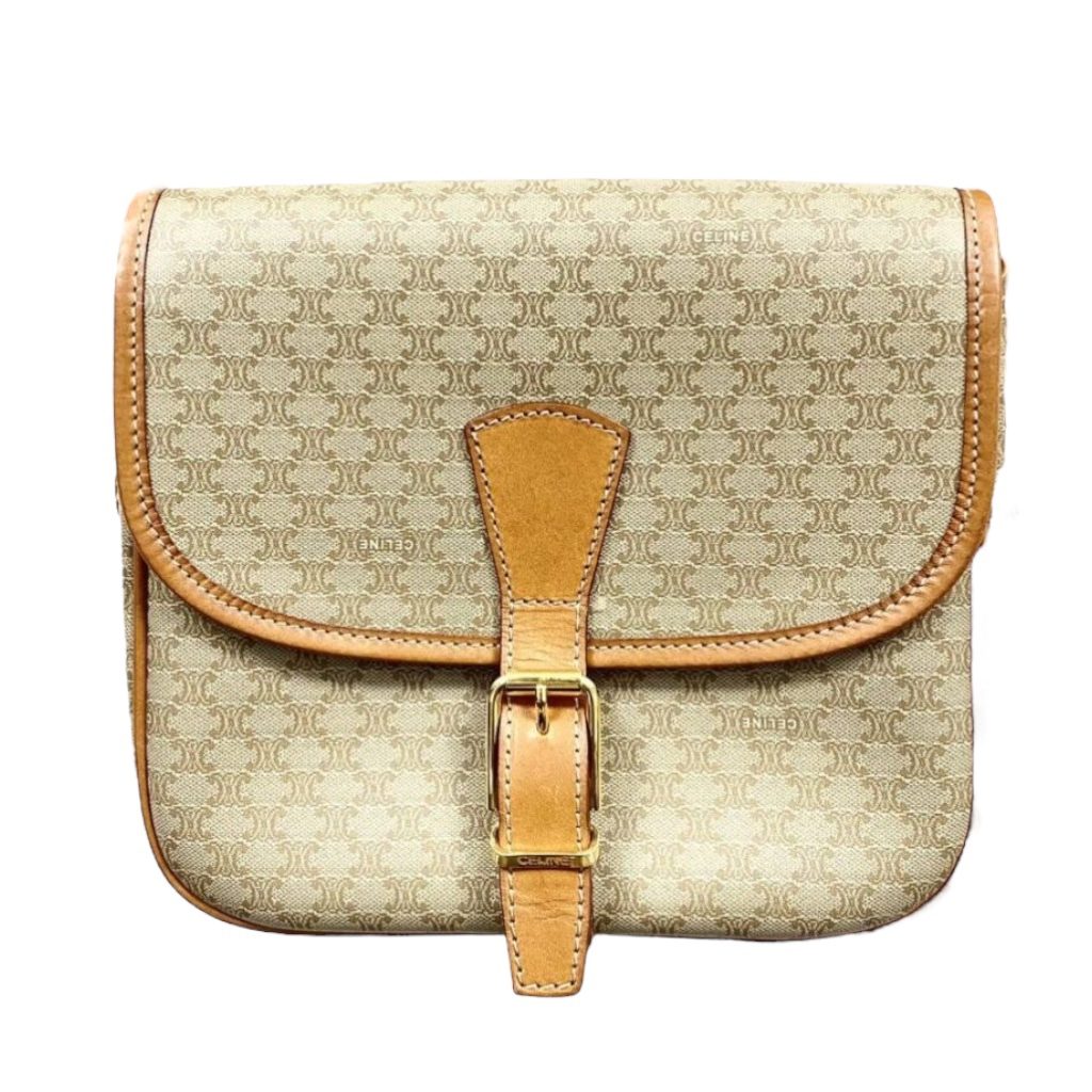 セリーヌ　CELINE　ショルダーバッグ　マカダム