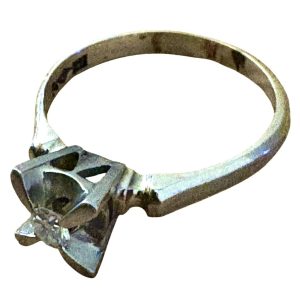 Pt900 ダイヤモンド リング