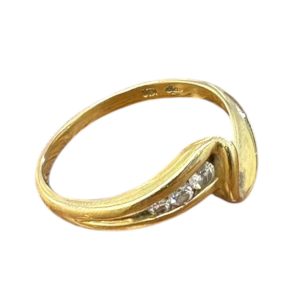 【K18 (18金)】ダイヤモンド・リング