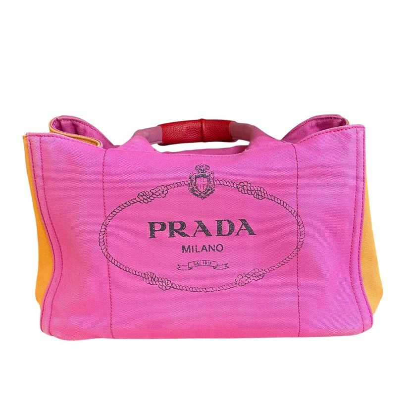 PRADA プラダ キャンバストートバッグ
