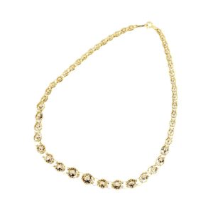 K18/Pt850 コンビネックレス