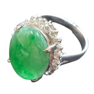 Pt950(プラチナ) 石付き リング