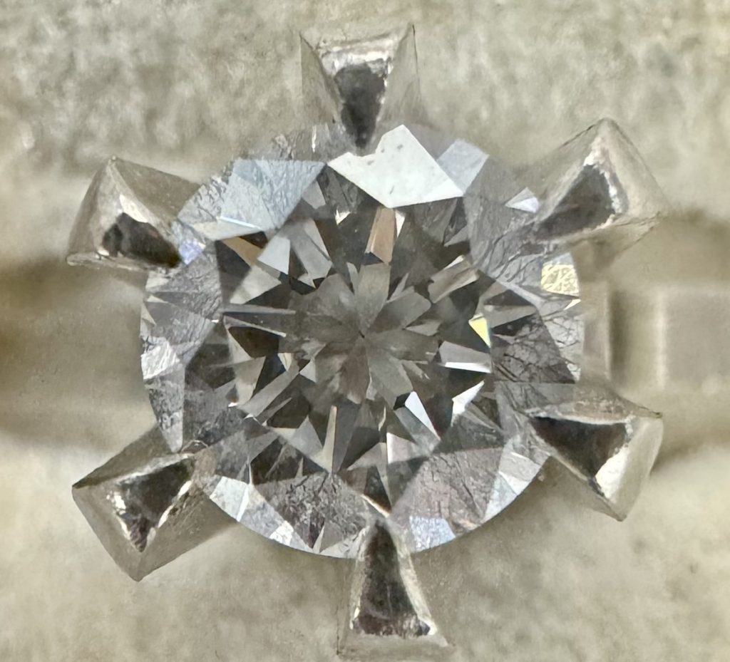 Pt900 ダイヤモンド リング プラチナ 1.153ct