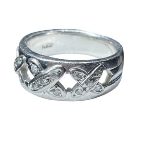 Pt900 リング メレダイヤ ジュエリー アクセサリー