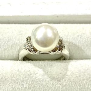 Pt900 プラチナ パール リング 真珠 指輪の買取実績 | 買取専門