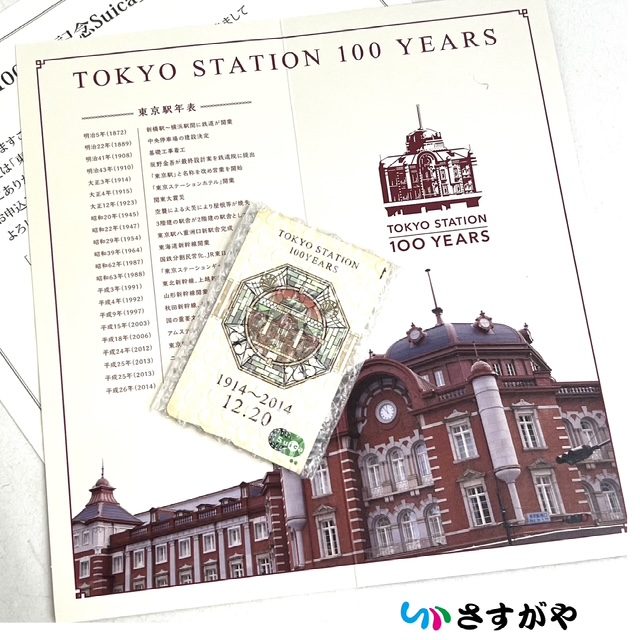 東京駅開業100周年記念 Suica 未使用