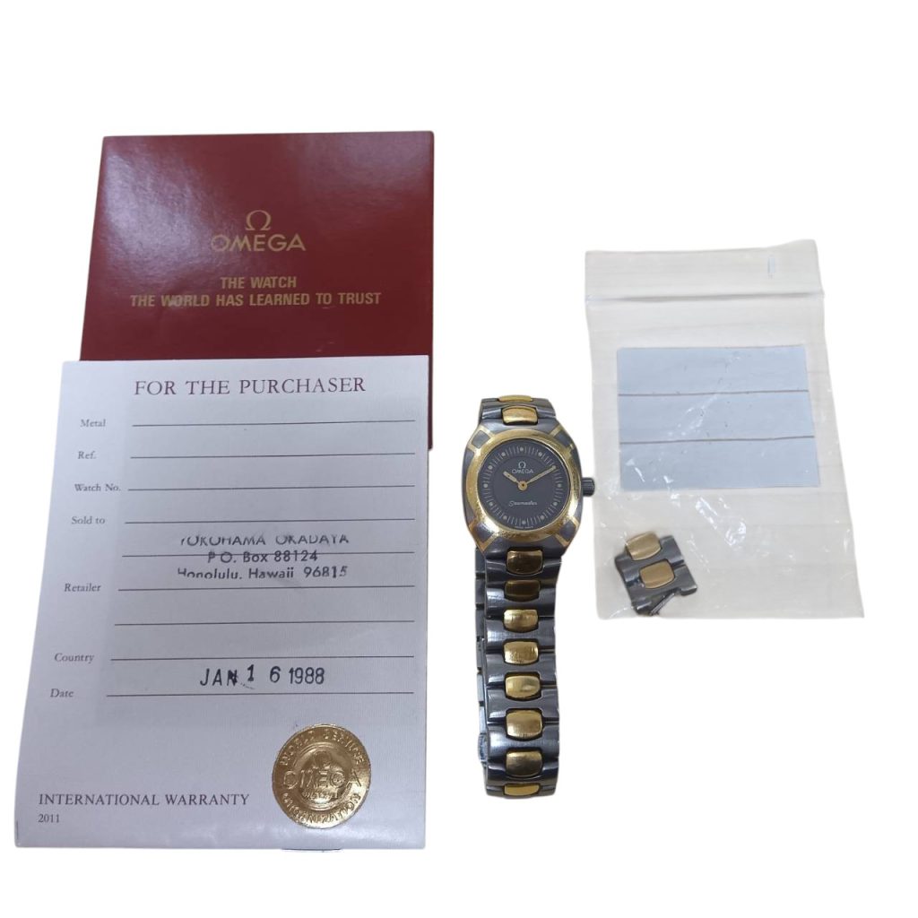 オメガ　シーマスター　ポラリス YG/チタン　コンビ