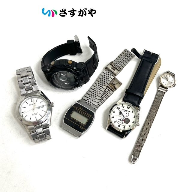腕時計 破損品 ジャンク時計 デジタル アナログ 時計