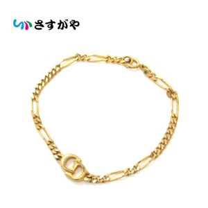 Dior ディオール CDロゴ ブレスレット メッキ アクセサリー