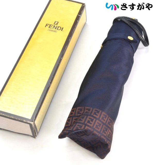 FENDI フェンディ 折り畳み傘 ズッカ ブランド傘