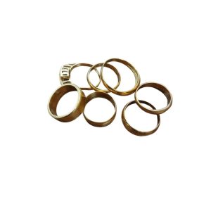 【K18リングおまとめ】18金・貴金属・アクセサリー・指輪