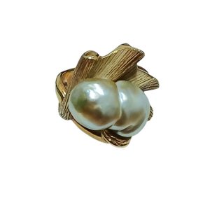 K18(18金)　リング　石あり