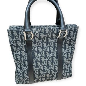 Christian Dior(ディオール) トロッター ジャガード ハンドバッグ