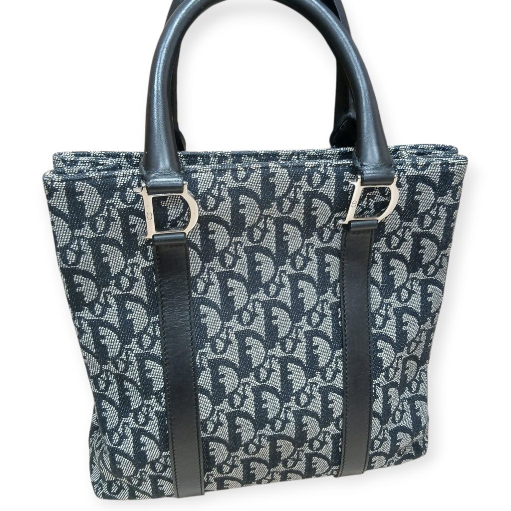 Christian Dior(ディオール) トロッター ジャガード ハンドバッグ