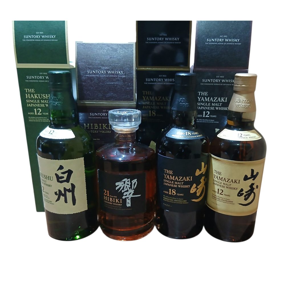 【ジャパニーズウイスキーおまとめ】白州12年・響21年・山崎18年・山崎12年・お酒