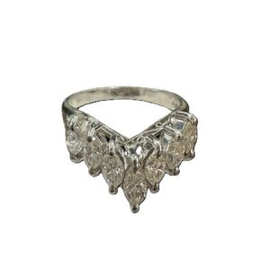 Pt900 ダイヤモンド リング