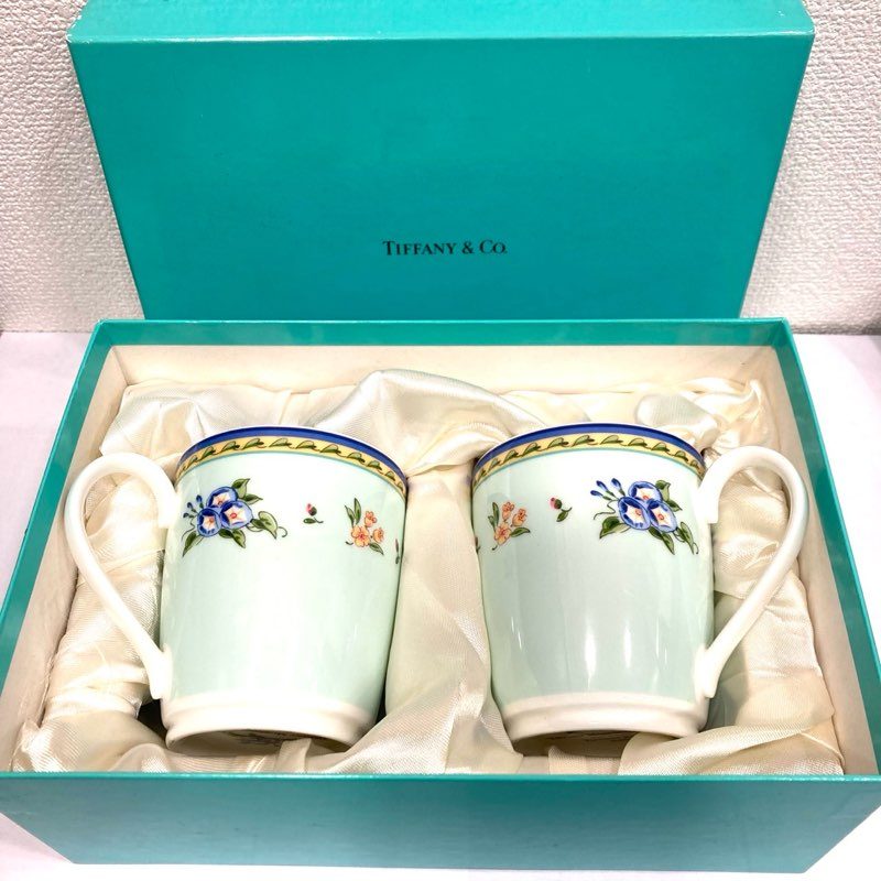 ティファニーペアマグカップ
