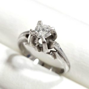 Pt850 プラチナ ダイヤモンドリング 指輪 アクセサリー