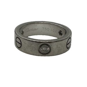 Cartier ラブリング 1Pダイヤ