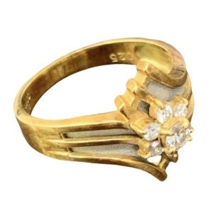 K18Pt850リング ダイヤモンド