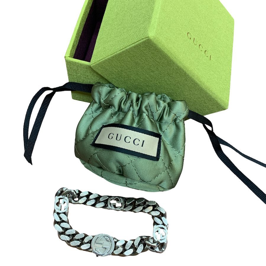 GUCCI インターロッキングGブレス