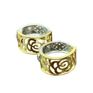 K18/K18WGイヤリング