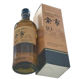 余市 10年 シングルモルト 箱付