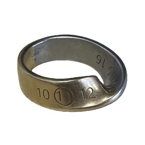 Maison Margiela 指輪 ナンバーロゴ ツイストリング silver SV925