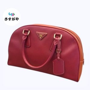 PRADA サフィアーノレザーハンドバッグ