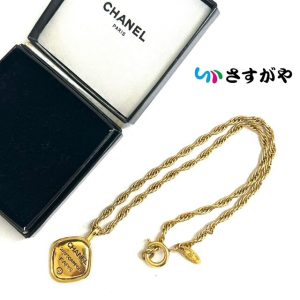 CHANEL シャネル ネックレス アクセサリー メッキ GP 年代物