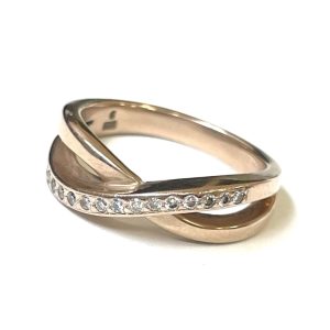 K18 18金 750 ダイヤモンド リング