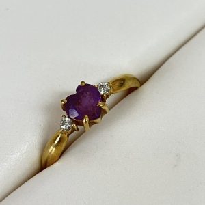 K18（18金）メレダイヤリング