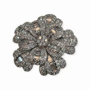K18 750 ブローチ ダイヤモンド 0.28ct
